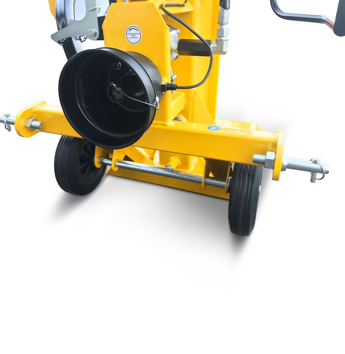 bamato holzspalter ho 30ep | 400v | 30 tonnen | zapfwellen & elektroantrieb | dreipunktaufhängung | inkl. fahrwerk und drehbarem stützrad bamato holzspalter ho 30ep | 400v | 30 tonnen | zapfwellen & elektroantrieb | dreipunktaufhängung | inkl. fahrwerk und drehbarem stützrad