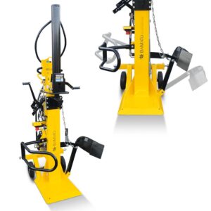 bamato holzspalter stehend ho 22ep | elektro und zapfwellenantrieb | 400 v elektromotor | spaltkraft 22 tonnen | max. spaltdurchmesser 350 mm | brennholzspalter mit zapfwellenantrieb