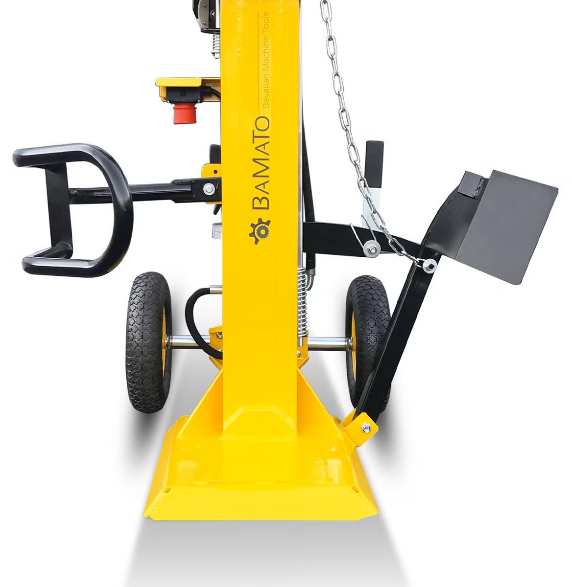 bamato holzspalter ho 16e | 400v | 16 tonnen | max. spaltlänge 1100 | 14,2 cm/s vorlaufgeschwindigkeit | brennholzspalter bamato holzspalter ho 16e | 400v | 16 tonnen | max. spaltlänge 1100 | 14,2 cm/s vorlaufgeschwindigkeit | brennholzspalter