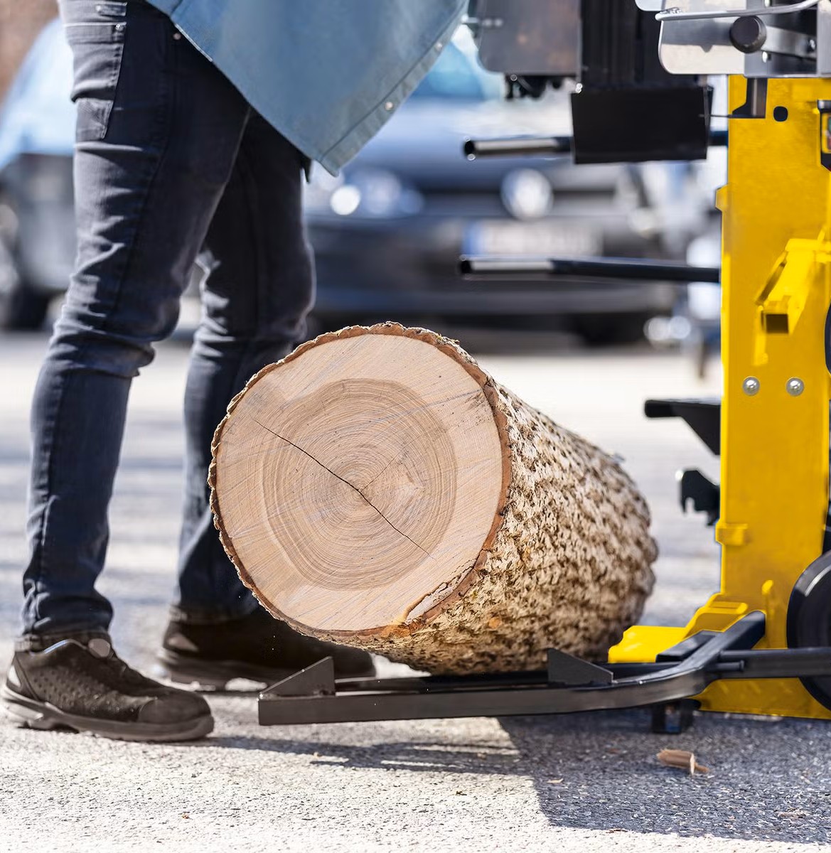 bamato ho 12pro holzspalter mit elektroantrieb | 12 tonnen spaltkraft | patentierter spalttechnik | vario spalt system | schwenkbarer spalttisch | spalter für kurz & langholz bamato ho 12pro holzspalter mit elektroantrieb | 12 tonnen spaltkraft | patentierter spalttechnik | vario spalt system | schwenkbarer spalttisch | spalter für kurz & langholz