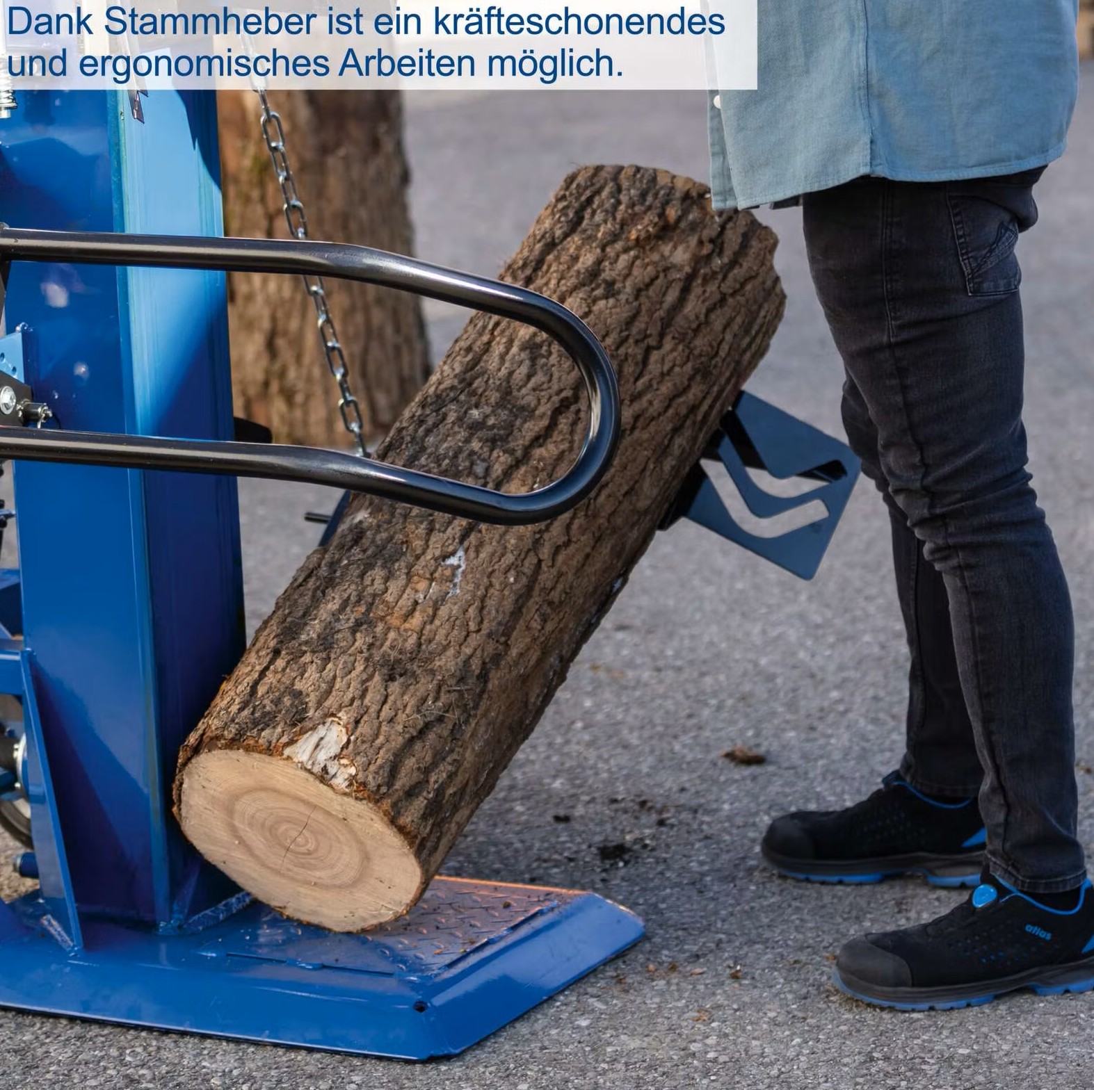 holzspalter stehend hl3000gm scheppach 400v | 5500w | 30 tonnen | motor & gelenkwelle | 110cm spaltgutlänge | 40cm spaltdurchmesser | mit stammheber holzspalter stehend hl3000gm scheppach 400v | 5500w | 30 tonnen | motor & gelenkwelle | 110cm spaltgutlänge | 40cm spaltdurchmesser | mit stammheber