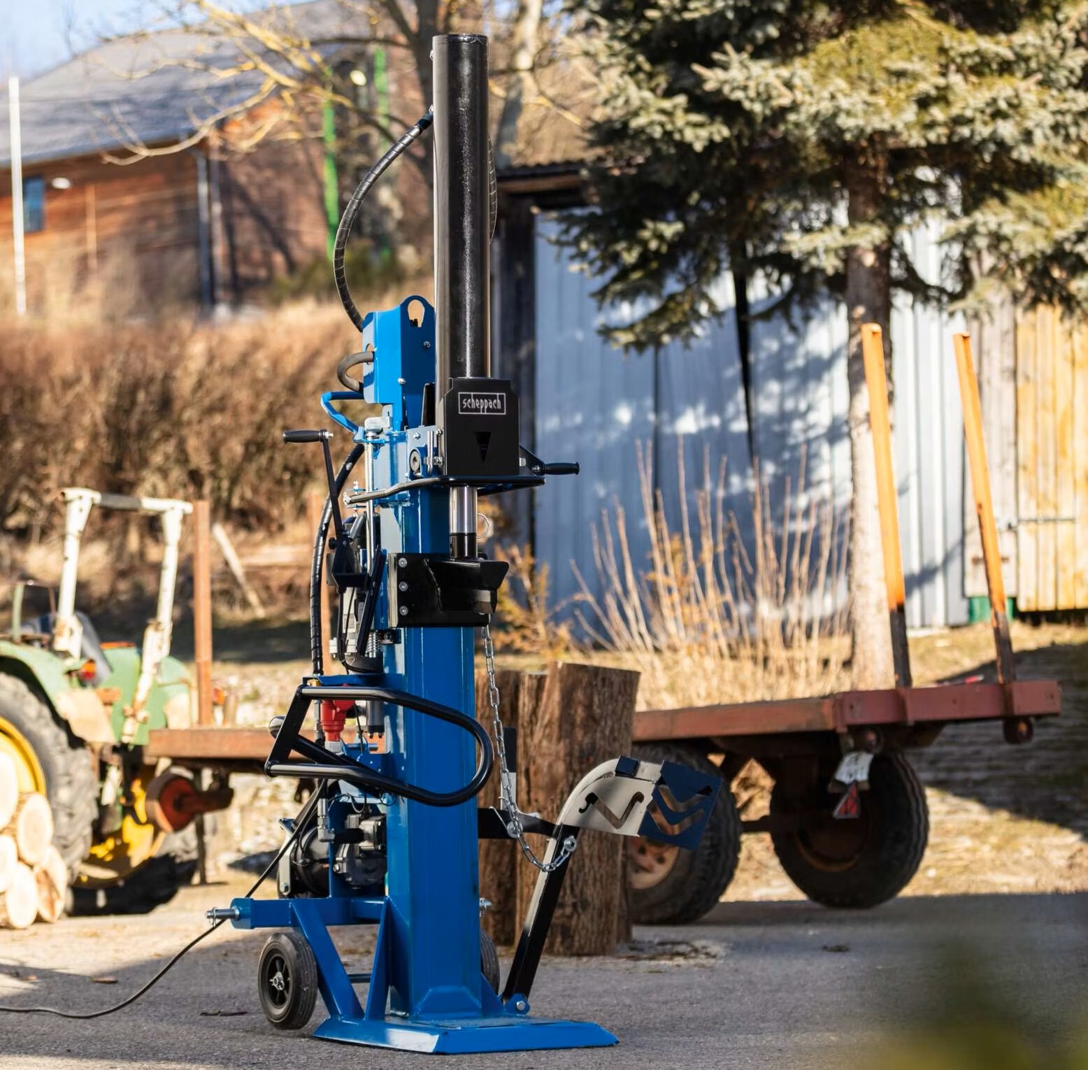holzspalter stehend hl3000gm scheppach 400v | 5500w | 30 tonnen | motor & gelenkwelle | 110cm spaltgutlänge | 40cm spaltdurchmesser | mit stammheber holzspalter stehend hl3000gm scheppach 400v | 5500w | 30 tonnen | motor & gelenkwelle | 110cm spaltgutlänge | 40cm spaltdurchmesser | mit stammheber