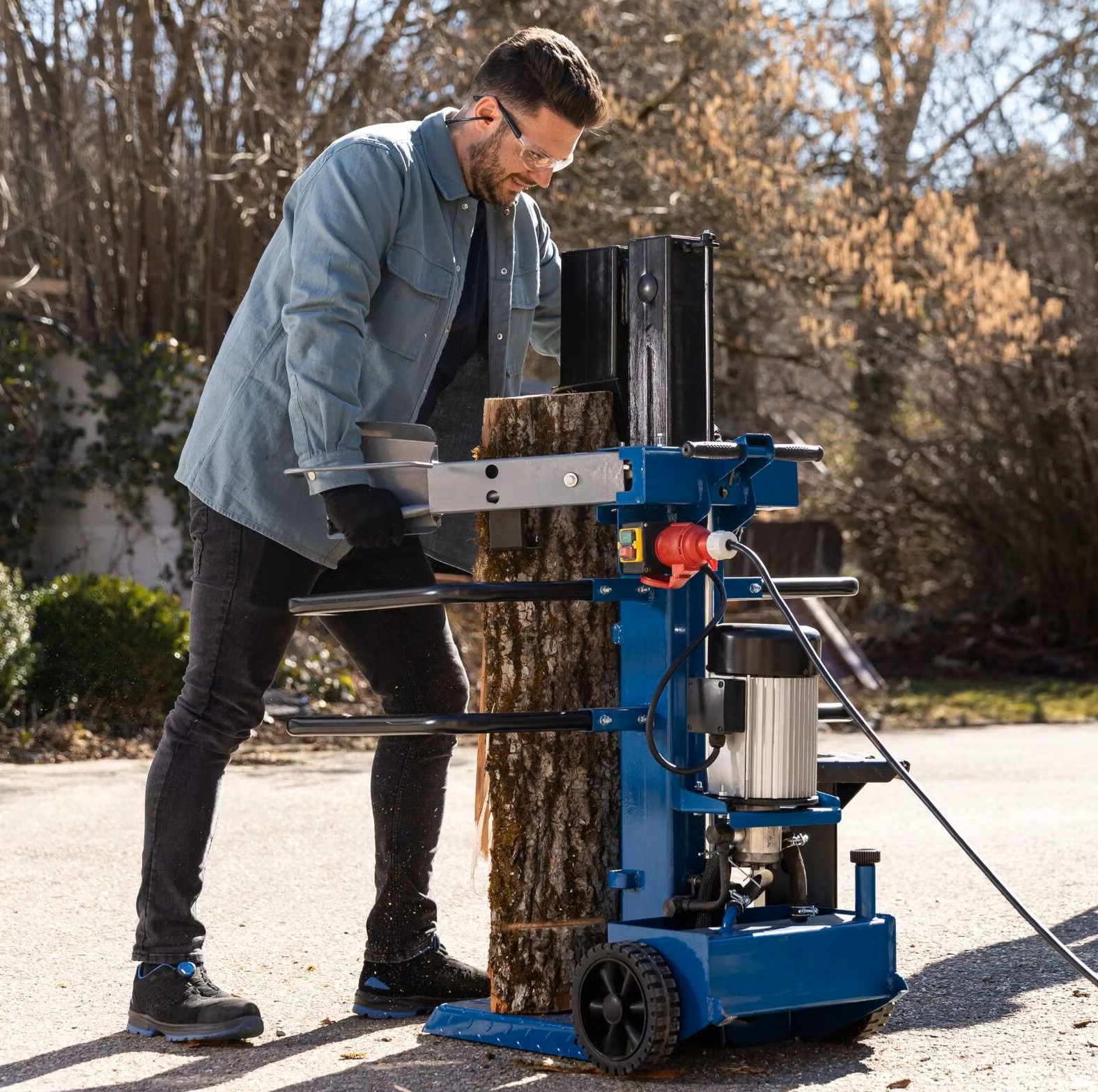 holzspalter stehend compact 8t scheppach 400v | 3500w | 7,95 tonnen | meterholzspalter | 1070mm spaltgutlänge | 350mm spaltdurchmesser holzspalter stehend compact 8t scheppach 400v | 3500w | 7,95 tonnen | meterholzspalter | 1070mm spaltgutlänge | 350mm spaltdurchmesser