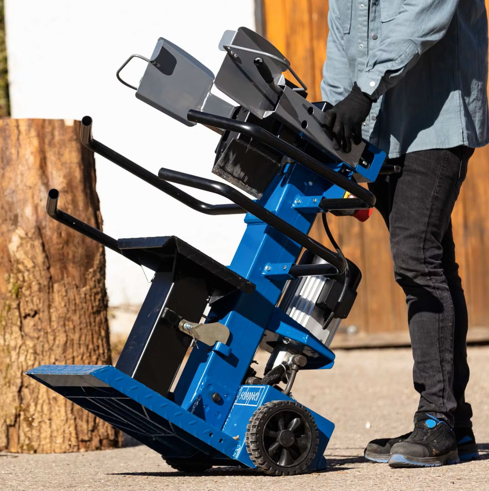 holzspalter stehend compact 8t scheppach 400v | 3500w | 7,95 tonnen | meterholzspalter | 1070mm spaltgutlänge | 350mm spaltdurchmesser holzspalter stehend compact 8t scheppach 400v | 3500w | 7,95 tonnen | meterholzspalter | 1070mm spaltgutlänge | 350mm spaltdurchmesser