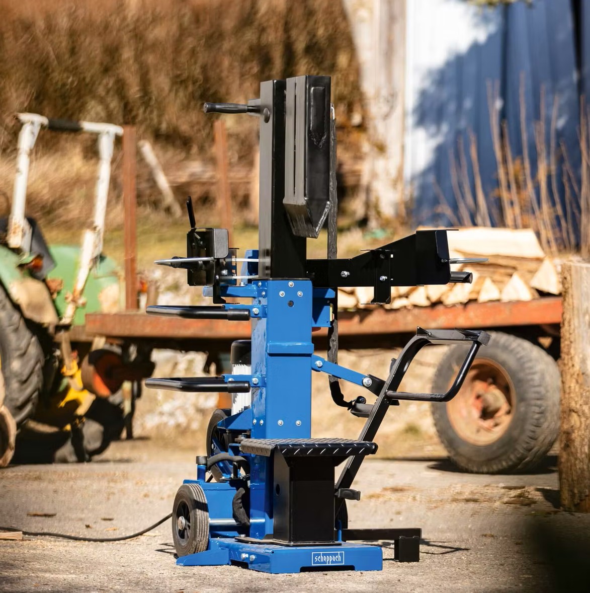 holzspalter stehend compact 15t scheppach 400v | 3500w | 15 tonnen | meterholzspalter | 1070mm spaltgutlänge | 450mm spaltdurchmesser holzspalter stehend compact 15t scheppach 400v | 3500w | 15 tonnen | meterholzspalter | 1070mm spaltgutlänge | 450mm spaltdurchmesser