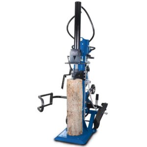 holzspalter stehend hl2550gm scheppach 400v | 5100w | 25 tonnen | motor & gelenkwelle | 110cm spaltgutlänge | 35cm spaltdurchmesser | mit stammheber